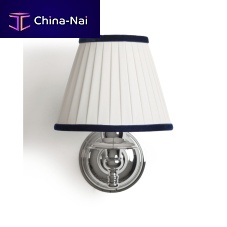 Traditional wall light DAISY indoorbrassfabric
