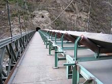 Belt conveyor A01rolleroverheadhorizontal