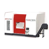 CNC milling-turning center MTX series horizontal3-axisspindle