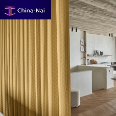 Curtain fabric SILVER LININGplaingeometric patternTextilene®