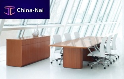 Contemporary boardroom table MEDLEYwoodenrectangularwith integrated electrical outlet