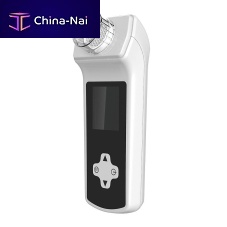 Smartphone-based spirometer hand-heldfor home use
