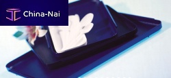 Aircraft meal tray plastic
