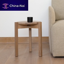 Contemporary stool Base oakwooden base3-legged