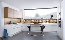 Contemporary kitchen TOPOS Cconcreteglasswooden