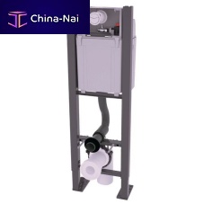 Wall-mounted toilet installation unit SPCIAL GAINE TECHNIQUE : 55721873with toilet tank