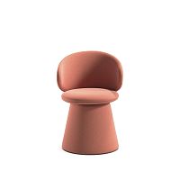 Contemporary chair Belle Tubindoorfabricleather