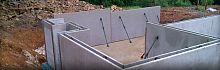Reinforced concrete precast double wall BASEMENTS
