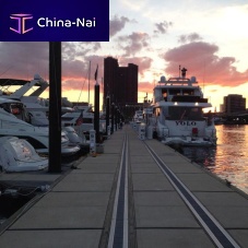 Floating dock modularmooringfor marinas