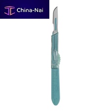 Plastic handle scalpel 10000 seriesinterchangeable bladesingle-use