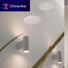 Wall-mounted spotlight MOVIDALEDroundIP55