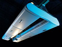 Airplane overhead compartment
