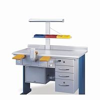 Training dental laboratory workstation KJS-Iwith light