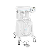 Mobile dental delivery system COMBI-CART CLINIC6-instrumentstand-alone