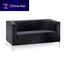 Contemporary sofa KUBIK/2black2-person