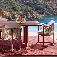 Water-repellent fabric chair Trampolinecontemporaryoutdoorpolypropylene