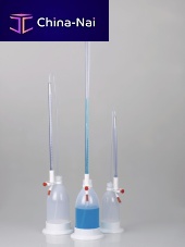 Titration burette 9695 seriesborosilicate glasschemical-resistantwith splinter-proof sheathing