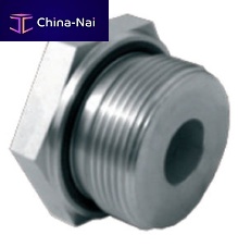 Hexagonal plug threadedmetal