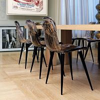 Original design chair Gilda B.indoorpolycarbonatehandmade