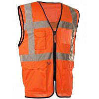 Work vest GAROfor runway personnelhigh-visibility
