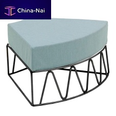 Contemporary pouf LAGARTOfabricgalvanised steelmodular
