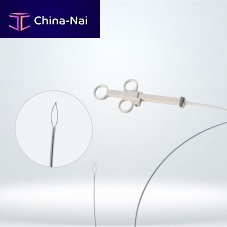 Polypectomy endoscopic basket straight