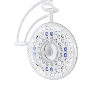 Ceiling-mounted surgical light Luxor S400LED96with control panel