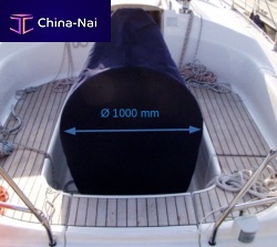 Helm wheel protective cover BAV30CR-8-1000for sailboatsconsolecockpit table