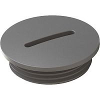 Round plug MOGK 01threadedplasticNBR