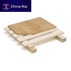 Solid parquet floor BERLIN SERIESsprucesmoothglued