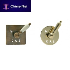 Wall-mounted shut-off valve RKA01-RKA02brassindoor2-hole