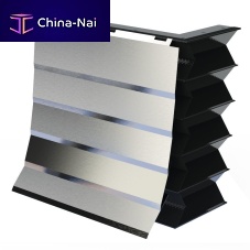 Flat protective bellows steel