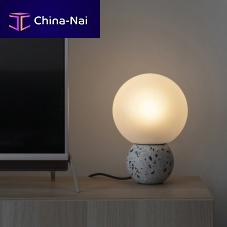 Table lamp 8glassconcretestone