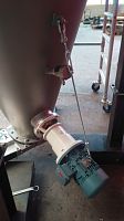 Cyclone lump breaker verticalfor powderscompact