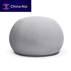 Contemporary pouf Moonyfabricroundoutdoor