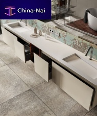 Wall-mounted washbasin CAPRICorian®customdouble