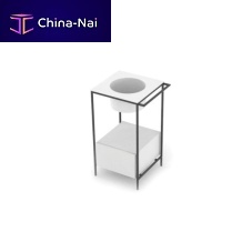 Metal washbasin stand PILOT