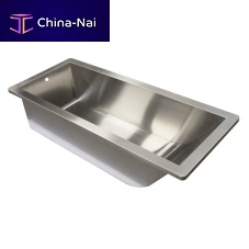 Home bathtub Creativprofessionalcontemporarybrushed stainless steel