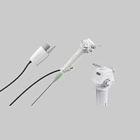 Single use video ureteroscope