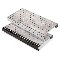 Galvanised steel grating PS-PMRaluminumraw metalfor industrial flooring