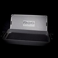 Metal instrument tray