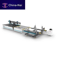 Corner welding and cleaning line CCL 1660CNCfor PVC profiles
