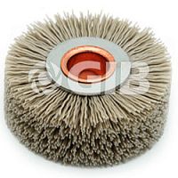 Knotted wheel brush finishingcleaningdeburring