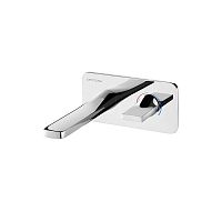 Washbasin mixer tap LINE 42 : 555230111wall-mountedbuilt-inbrass