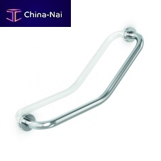 Chrome-plated brass grab bar GW05 22 06 02angledwall-mountedcommercial