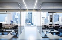 Removable partition K1-K2glazedcommercial