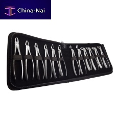 Pediatric dental extraction forceps 11-038-000for premolarsfor molarsEnglish pattern