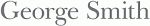 Все продукты George Smith