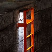 LED dock light solar