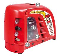 Piston compressor ALADIN, GENIUS seriesairelectrically-poweredportable